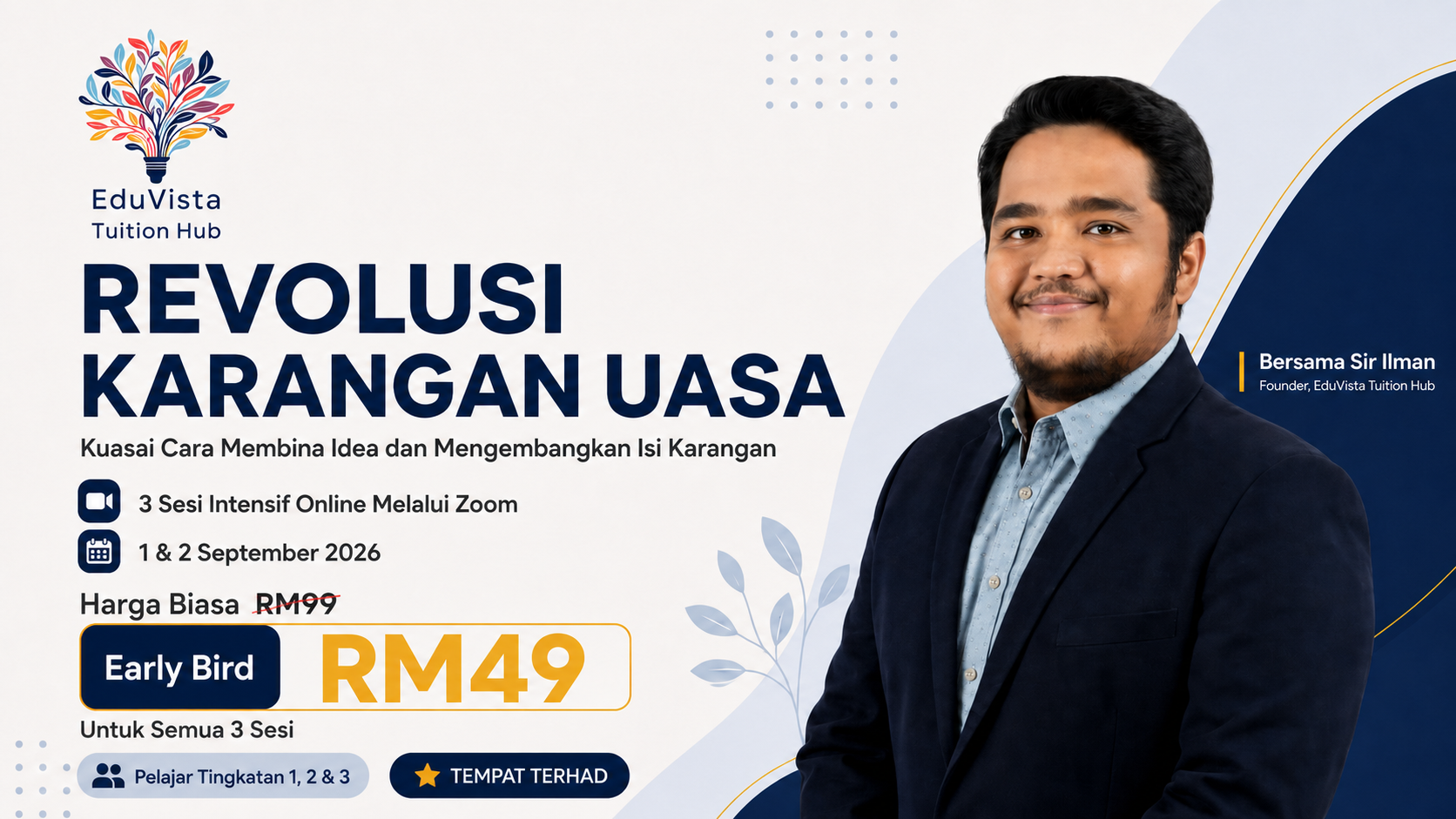 Poster program Revolusi Karangan UASA
