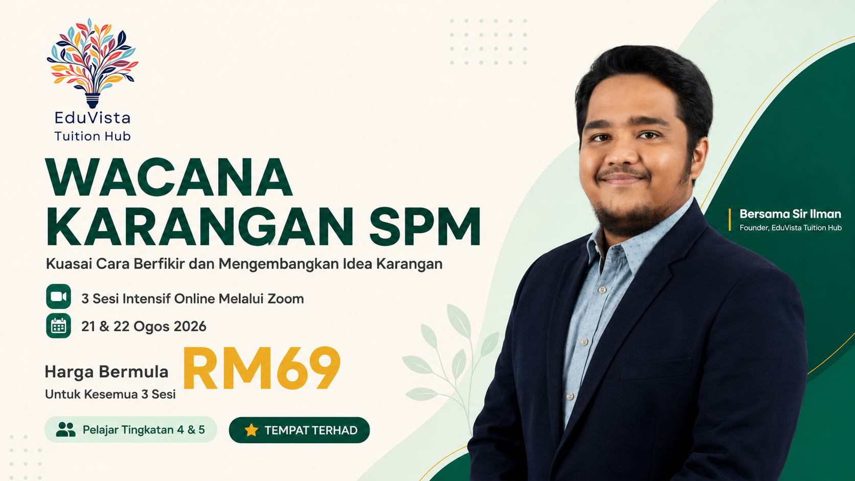 Poster program Wacana Karangan SPM