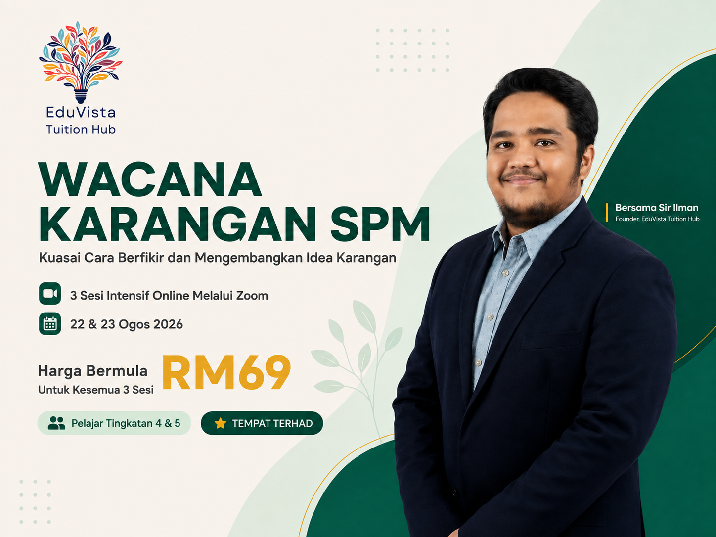 Poster program Wacana Karangan SPM